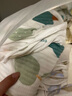 童泰（TONGTAI）嬰兒連體衣夏純棉衣服初生寶寶蝴蝶哈衣爬服提花綠色59cm 曬單實(shí)拍圖