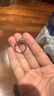 MoLi人工人造培育鉆石圓鉆戒求婚戒指女18K金上海IGI證書(shū)3兩1克拉50分 銀培育主鉆D色VVS/3EX/證書(shū) 1克拉 曬單實(shí)拍圖