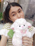 薇薇公主（weiweigongzhu）小羊玩偶公仔生日禮物送女孩女友兒童節(jié)禮物送女生毛絨玩具布娃娃 小羊公仔 22cm【送發(fā)卡+禮袋】 曬單實拍圖