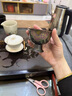 希爾庫班緙絲烤花茶杯陶瓷喝茶專用杯墨華錦繡高足主人杯品茗杯子送禮 墨華錦繡高足主人杯 禮盒裝 曬單實拍圖