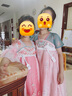 萌乎桃桃露漢服女童2025新款夏季中國(guó)風(fēng)連衣裙公主裙粉色襦裙 粉色140 曬單實(shí)拍圖