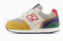 NEW BALANCE nb童鞋小中童0-7歲經(jīng)典拼接透氣舒適防滑休閑軟底跑步運(yùn)動(dòng)鞋996 灰色/土黃/深藍(lán)996JP3 26 （腳長(zhǎng)15cm） 曬單實(shí)拍圖