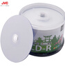 JVC /杰偉世 CD-R 盤面可打印 52速700Mcd光盤/刻錄光盤/空白光盤/刻錄碟片 桶裝50片 曬單實(shí)拍圖