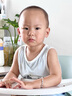 babycare薄荷背心兒童無袖上衣寶寶家居服新品男童短袖女童吊帶夏 貝殼白 僅上衣/褲子店內(nèi)有售 100 曬單實拍圖