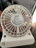 共田 F95S暴風(fēng)版小風(fēng)扇隨身電風(fēng)扇戶外便攜式強(qiáng)力風(fēng)扇手持USB可充電迷你風(fēng)扇大風(fēng)力降溫風(fēng)扇芭蕉扇 黑色 曬單實(shí)拍圖