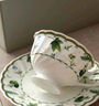 NARUMI日本 鳴海 Queen's Memory 雙人茶杯碟套裝/甜品碟  釉中彩 茶杯碟套裝4件/95082-21457禮盒 曬單實拍圖