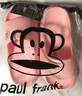 大嘴猴（paul frank）2024新款夏季男居家厚底家用防滑踩屎感女外穿休閑情侶涼拖 夢(mèng)幻粉 36-37 曬單實(shí)拍圖