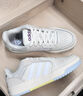 adidas ENTRAP美式校園風(fēng)低幫運動(dòng)板鞋少年感復古籃球鞋阿迪達斯 米白色/灰色   40 曬單實(shí)拍圖