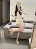 CHERY KALLY【南法假日】潮牌復(fù)古包頭拖2025年春季百搭一腳蹬拖鞋女潮 沙茶杏 37 曬單實(shí)拍圖
