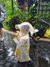 牧萌兒童雨衣男童女童防水全身雨披幼兒園小學(xué)生雨具 黃色小黃鴨 S 曬單實(shí)拍圖
