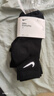 耐克(NIKE)襪子男子 速干透氣籃球襪 短襪三雙裝SX7677-010黑M 曬單實(shí)拍圖