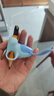 【超值套裝】免穿戴握筆器+奶油皮矯正器 兩件套藍 曬單實拍圖