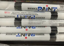 斑馬牌（ZEBRA）油漆筆 油性記號筆 大號物流筆簽名筆/馬克筆 PAINT-MOP 銀色 5支裝 曬單實(shí)拍圖