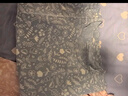 宜而爽【100%純棉】睡衣女一等品短袖T恤上衣夏季寬松新疆精梳全棉 曬單實(shí)拍圖
