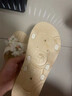 COSMICKISS沙灘拖鞋海邊度假?zèng)鲂赏獯┢降淄吓畷r(shí)尚花朵仙女拖鞋沙灘風(fēng)防滑 杏色【38-39碼】 曬單實(shí)拍圖