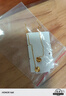 萃華金店黃金耳飾愛心足金耳線時(shí)尚飾品送女友告白節(jié)日禮物 足金愛心耳線（約1.1g） 曬單實(shí)拍圖