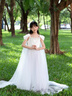 PureShare蓬紗館 兒童艾莎公主裙2025新款女童連衣裙夏季禮服生日 冰晶公主裙 110 曬單實拍圖