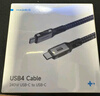 海備思（Hagibis）USB4數(shù)據(jù)線全功能兼容雷電4視頻線彎頭type-c快充PD240w充電線40Gbps適用iPhone16手機(jī)筆記本電腦 曬單實(shí)拍圖