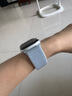 Apple/蘋果 Watch Series 10 智能手表GPS款42毫米銀色鋁金屬表殼青云色回環(huán)式運動表帶MX1L3CH/B 曬單實拍圖