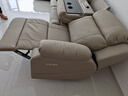 熙朗（XILANG）太空電動(dòng)艙多功能組合頭層牛皮家庭影院客廳大小戶(hù)型現代真皮沙發(fā) 3.98m四位+貴妃【邊電+2中固+中位靠背茶幾+貴妃電動(dòng)】 3.0mm加厚進(jìn)口全青牛皮+太空硅膠棉+竹炭海綿 曬單實(shí)拍圖
