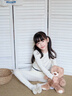 英氏【7A抑菌小暖芯】蘭精莫代爾含玻尿酸兒童秋衣男女童兒童內(nèi)衣套裝 曬單實(shí)拍圖