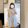 兒童睡衣夏季薄款背心云朵棉娃娃領公主風母女親子睡裙套裝家居服 背心套裝SDM云朵棉-52846#可琦安 120 【12碼】建議身高113-123cm 曬單實拍圖