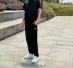 DESCENTE迪桑特TRAINING系列綜訓PT ZERO男士梭織運動長褲 BK-Tap Shoe 3XL (190/96A) 曬單實拍圖