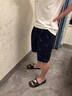 皮爾卡丹（pierre cardin）七夕情人節(jié)禮物短褲男夏季休閑透氣五分褲戶外涼感彈力運(yùn)動(dòng)男褲 曬單實(shí)拍圖