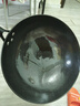 中福鐵鍋龜紋生鐵鑄鐵鍋炒鍋家用炒菜鍋無(wú)涂層已開(kāi)鍋老式古法陸川鐵鍋 圓底+無(wú)副耳 32cm 不帶蓋 曬單實(shí)拍圖