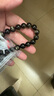石玥珠寶收藏級(jí)10mm金貓眼天然黑曜石手串本命年轉(zhuǎn)運(yùn)珠水晶手鏈男女士款 曬單實(shí)拍圖