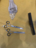 JCZS德國(guó)精工理發(fā)剪刀美發(fā)剪打薄剪劉海神器家用的剪頭發(fā)專用剪刀 平剪+牙剪10件套【黑指圈】 曬單實(shí)拍圖