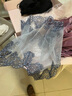 維多利亞的秘密 夏季波西米亞風(fēng)花卉刺繡吊帶背心 6COK水洗牛仔藍 11244835 S 曬單實(shí)拍圖
