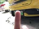 紀(jì)蔻適用于小米SU7Ultra車牌框全包邊保護(hù)牌照框新能源車牌架配件 閃電黃】全包邊卡扣加長(zhǎng)車牌框/前后2件套 曬單實(shí)拍圖