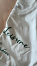 森馬（Semir）短袖T恤女字母寬松潮流2025夏季森柔棉舒適純棉衣服休閑 本白10114 XL 曬單實拍圖