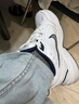 耐克（NIKE）男鞋女鞋AIR MONARCH IVM2K氣墊運(yùn)動(dòng)鞋休閑鞋老爹鞋跑步鞋 415445-102男女同款 藍(lán)白 39 曬單實(shí)拍圖