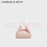 CHARLES&KEITH時(shí)尚柔軟鏈條單肩云朵包女生日禮物CK2-10151320 Light Pink淺粉色 S 曬單實(shí)拍圖