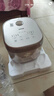 蘇泊爾（SUPOR）電飯煲0涂層無涂層家用3-4人316L不銹鋼IH加熱4L大容量圓厚釜內(nèi)膽玻璃面板智能多功能SF40HC4896 曬單實(shí)拍圖