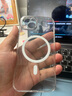 倍思 適用蘋(píng)果13手機(jī)殼磁吸 iPhone13保護(hù)套magsafe磁吸充電殼超薄氣囊防摔手機(jī)殼男女款 透明 曬單實(shí)拍圖
