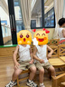 頂瓜瓜兒童背心純棉男童背心內(nèi)穿打底上衣全棉男孩小背心百搭 白色 110  曬單實(shí)拍圖