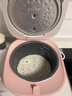 飛利浦（PHILIPS）1.8L迷你電飯煲 家用1-2-3人小型電飯鍋 多功能一體多用智能蒸飯鍋 一鍵旋風(fēng)煮 24小時智能預(yù)約 五大模式 迷你元?dú)忪?白色 1.8L 曬單實(shí)拍圖