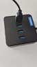 聯(lián)想（Lenovo）USB分線器3.0接口轉(zhuǎn)換器四合一擴(kuò)展塢轉(zhuǎn)接頭HUB集線器USB延長(zhǎng)線筆記本/臺(tái)式機(jī)轉(zhuǎn)換器 曬單實(shí)拍圖