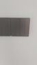 德力西（DELIXI）開關(guān)插座面板CD827S星空灰斜五孔插座86型家用空調(diào)插座暗裝開關(guān) 四開雙控開關(guān) 曬單實(shí)拍圖