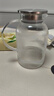 青蘋果耐熱玻璃涼水壺1.6L 可明火直燒冷水壺花茶壺泡茶圍爐煮茶壺 曬單實(shí)拍圖