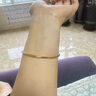 周大福素圈婚嫁足金鐲子實(shí)心黃金手鐲女(工費(fèi):280計(jì)價(jià))EOF355 56mm 足金 約9.80g 曬單實(shí)拍圖