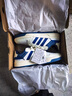 adidas ENTRAP美式校園風(fēng)運(yùn)動(dòng)板鞋少年感復(fù)古籃球鞋男女阿迪達(dá)斯 白/藍(lán)   40.5 曬單實(shí)拍圖