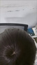 蔓茵假發(fā)片女真發(fā)全真人遮頭頂白發(fā)中老年大面積加厚款隱形透氣補發(fā)片 真發(fā)11*12碎劉海 深棕色 20cm 曬單實(shí)拍圖