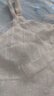 UNIFREE【明星同款】蕾絲吊帶連衣裙多層不規(guī)則純欲小眾中長款氣質(zhì)蛋糕裙 白色 M 曬單實拍圖