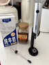 CLITON電動打奶泡器咖啡奶泡機(jī) 充電式牛奶打泡器帶支架手持迷你攪拌器 曬單實(shí)拍圖