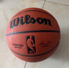 Wilson威爾勝NBA絕塵系列ENCORE PLUS防塵皮革室外神器成人比賽7號籃球 曬單實(shí)拍圖