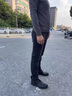 CAIDEN KETCH品牌男裝牛仔褲男士2025秋冬季韓版直筒休閑褲長(zhǎng)絨棉耐磨直筒褲子 高檔藍(lán)黑色 【現(xiàn)貨速達(dá)】 32 曬單實(shí)拍圖
